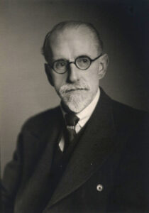 Stanley Unwin. Fotografía de Walter Stoneman, 1946.